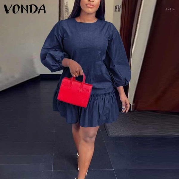fashion women puff sleeve party mini solid dress elegant spring sundress summer ladies work vestidos shirt robe plus size casual dresses, Black;gray
fashion women puff sleeve party mini solid dress elegant spring sundress summer ladies work vestidos shirt robe plus size casual dresses, Black;gray