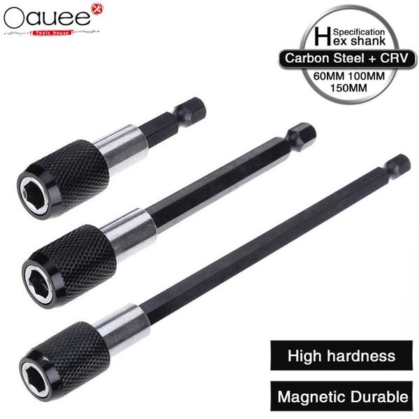 oauee 1/4 inch hex shank quick release screwdriver magnetic bit holder with adjustable collar extension bar 60mm 100mm 150mm hand tools
oauee 1/4 inch hex shank quick release screwdriver magnetic bit holder with adjustable collar extension bar 60mm 100mm 150mm hand tools