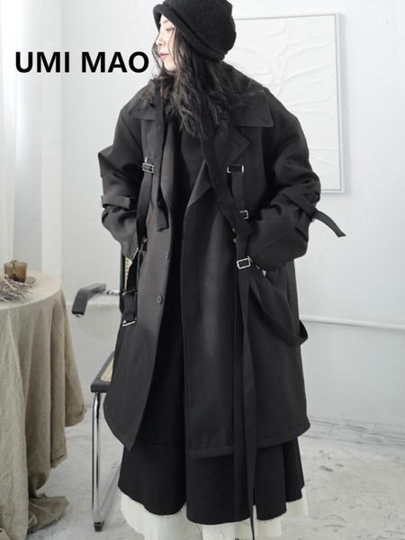 women's trench coats umi mao yamamoto dark black yoji plus cotton thickening loose men women mid-length windbreaker jacket long coat y2, Tan;black
women's trench coats umi mao yamamoto dark black yoji plus cotton thickening loose men women mid-length windbreaker jacket long coat y2, Tan;black