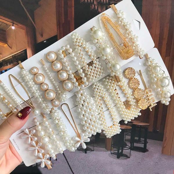 hair clips & barrettes simulated pearl beaded geometric women clip hairgrips accessories girls jewelry fashion pins, Golden;silver
hair clips & barrettes simulated pearl beaded geometric women clip hairgrips accessories girls jewelry fashion pins, Golden;silver