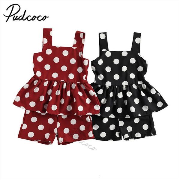 baby summer clothing kids girls fashion 2 piece outfit set sleeveless polka dot dress shorts for children, White
baby summer clothing kids girls fashion 2 piece outfit set sleeveless polka dot dress shorts for children, White