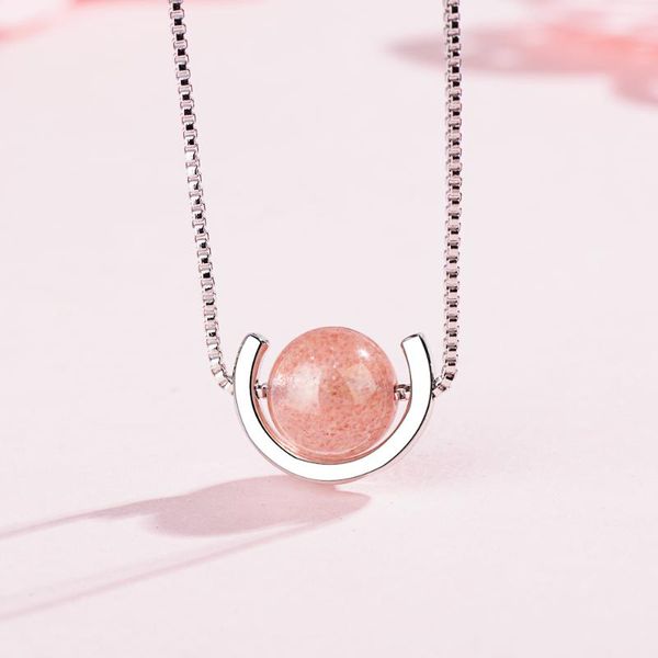 pendant necklaces semicircle strawberry crystal pendants necklace for women trendy korean fashion neck jewelry sweater chain girl, Silver
pendant necklaces semicircle strawberry crystal pendants necklace for women trendy korean fashion neck jewelry sweater chain girl, Silver