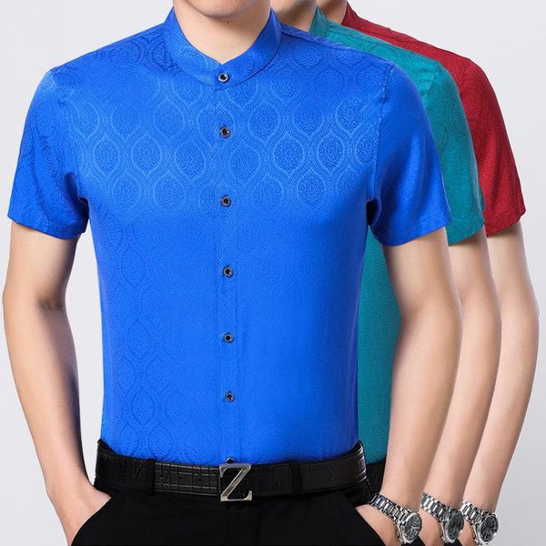 collar lattice 92% silk heavy sand xian half sleeves satin shirt male short men's casual shirts, White;black
collar lattice 92% silk heavy sand xian half sleeves satin shirt male short men's casual shirts, White;black