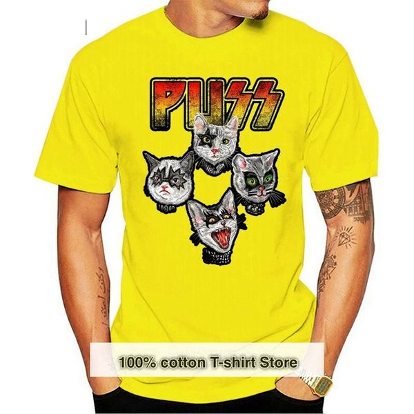 men's t-shirts camiseta con estampado de gato, banda música, mashup kiss, White;black
men's t-shirts camiseta con estampado de gato, banda música, mashup kiss, White;black
