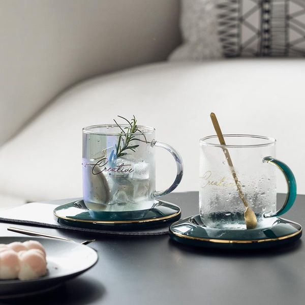 european style glass home coffee cup heat-resistant tea golden border afternoon with spoon 500ml wine glasses
european style glass home coffee cup heat-resistant tea golden border afternoon with spoon 500ml wine glasses