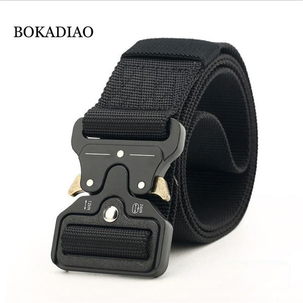 belts bokadiao mens tactical belt quick release military nylon outdoor multifunctional training male strap, Black;brown
belts bokadiao mens tactical belt quick release military nylon outdoor multifunctional training male strap, Black;brown
