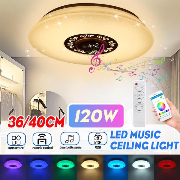 ceiling lights 120w modern led smart light app intelligent control lamp rgb dimming bluetooth music with remote
ceiling lights 120w modern led smart light app intelligent control lamp rgb dimming bluetooth music with remote
