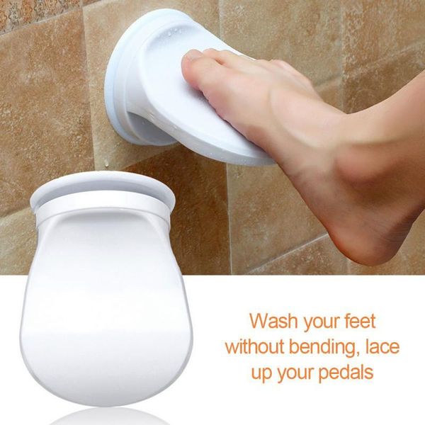 bath mats 1pcs white bathroom pedal labor-saving foot pad bend wash pads step suction cup non slip feet
bath mats 1pcs white bathroom pedal labor-saving foot pad bend wash pads step suction cup non slip feet