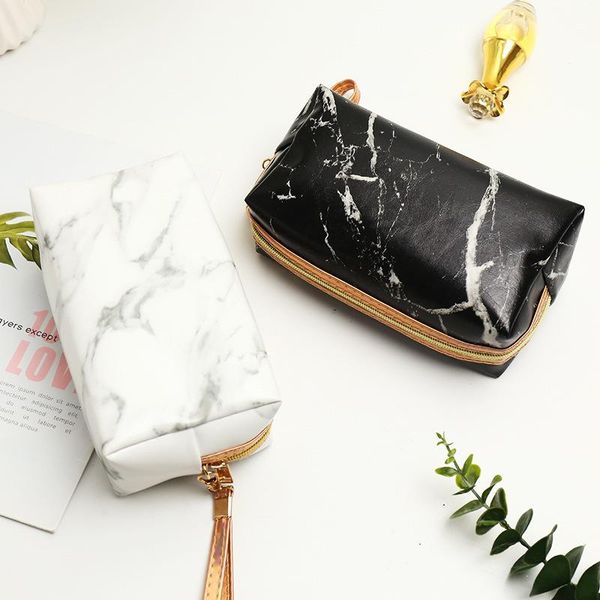 storage bags the creative minimalist marble cosmetic bag pu material fashion design business travel portable wash admission package
storage bags the creative minimalist marble cosmetic bag pu material fashion design business travel portable wash admission package