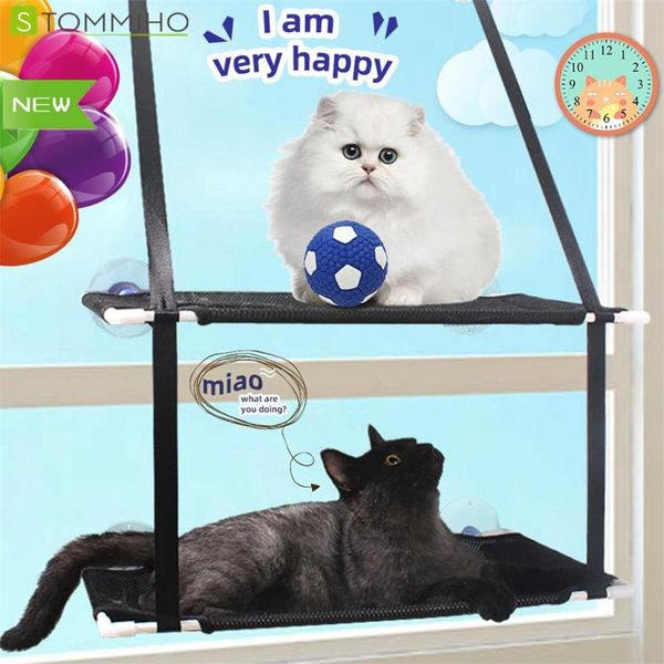 cat beds & furniture stommiho hanging hammock strong bearing sucker wall pet mesh breathable 20kg two layers detachable comfortable
cat beds & furniture stommiho hanging hammock strong bearing sucker wall pet mesh breathable 20kg two layers detachable comfortable
