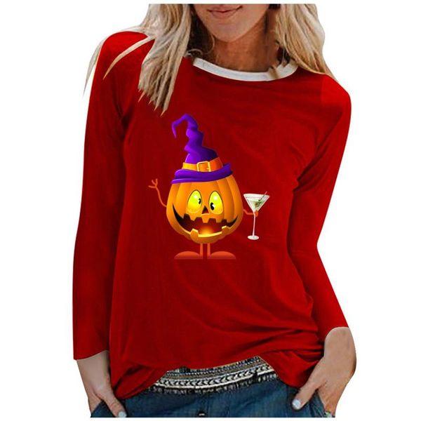 women's t-shirt cute pumpkin cartoon print women oversized splice long sleeve pullover graphic tee brief summer round neck tshirts, White
women's t-shirt cute pumpkin cartoon print women oversized splice long sleeve pullover graphic tee brief summer round neck tshirts, White