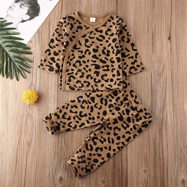 clothing sets baby girl's autumn outfit long sleeve round neck leopard + print pants for warm comfortable, White
clothing sets baby girl's autumn outfit long sleeve round neck leopard + print pants for warm comfortable, White