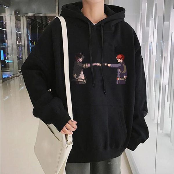 men's hoodies & sweatshirts anime my hero academia oversize harajuku cartoon todoroki so/dabi graphic streetswear hooded, Black
men's hoodies & sweatshirts anime my hero academia oversize harajuku cartoon todoroki so/dabi graphic streetswear hooded, Black