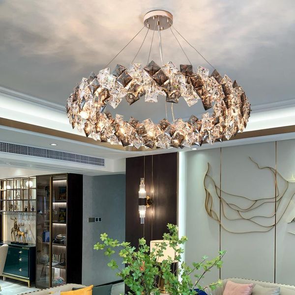 chandeliers smoke gray crystal chandelier for living room round hanglamp bedroom rectangle kitchen island lighting
chandeliers smoke gray crystal chandelier for living room round hanglamp bedroom rectangle kitchen island lighting