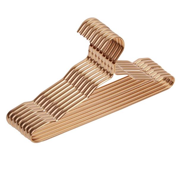 hangers & racks 10pcs aluminum alloy clothing hanger durable domestic coat for children hanging supplies (golden)
hangers & racks 10pcs aluminum alloy clothing hanger durable domestic coat for children hanging supplies (golden)