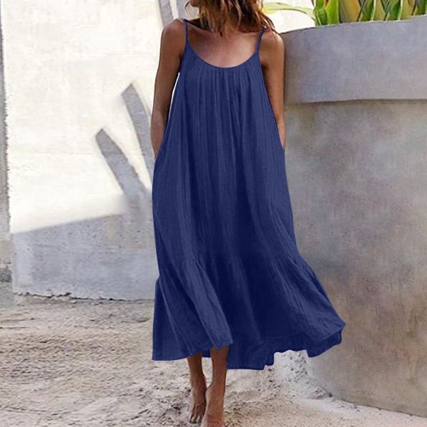 casual dresses women backless maxi dress summer tropical solid halter sleeveless beach lady sundress clothing vestidos, Black;gray
casual dresses women backless maxi dress summer tropical solid halter sleeveless beach lady sundress clothing vestidos, Black;gray