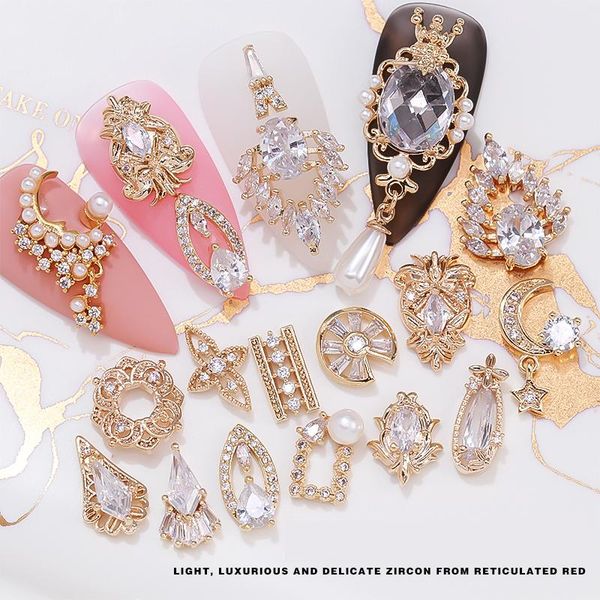 nail art decorations net red style explosion zircon diamond flash light luxury moon pearl pendant decoration, Silver;gold
nail art decorations net red style explosion zircon diamond flash light luxury moon pearl pendant decoration, Silver;gold