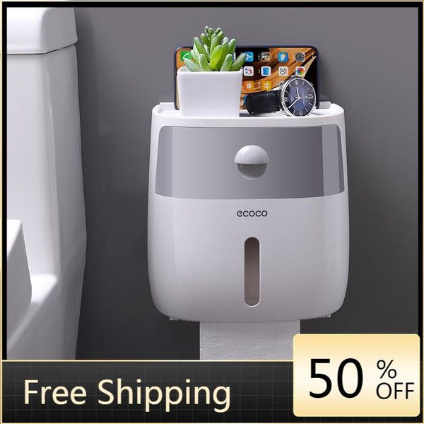 toilet paper holders round roll box luxury bathroom home storage rolls holder container aseo hogar basket ag50zh