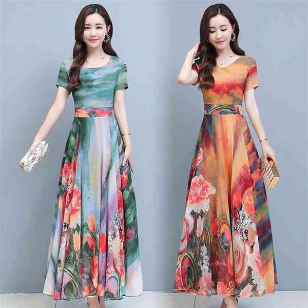 korean women bodycon party maxi vestido summer vintage plus size boho long sundress elegant chiffon casual beach midi dress 210528, Black;gray
korean women bodycon party maxi vestido summer vintage plus size boho long sundress elegant chiffon casual beach midi dress 210528, Black;gray
