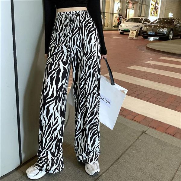 zebra pantalones de pierna ancha women capris con cintura alta para mujer, pantaln informal, suelto, largo, delgado y recto, chndal,, Black;white
zebra pantalones de pierna ancha women capris con cintura alta para mujer, pantaln informal, suelto, largo, delgado y recto, chndal,, Black;white