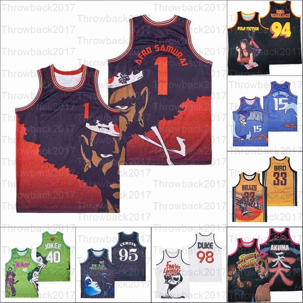 basketball jerseys movie tv dead presidents retro joker akuma street fighter pulp fiction, Black
basketball jerseys movie tv dead presidents retro joker akuma street fighter pulp fiction, Black