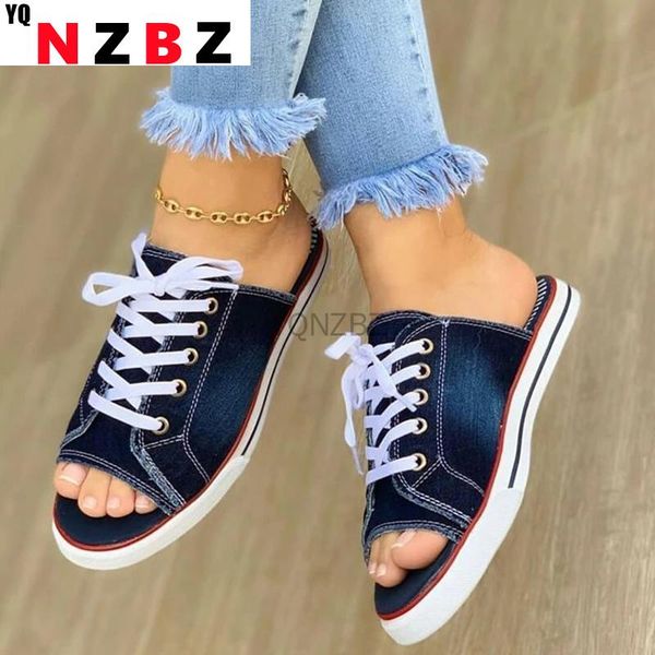 slippers women canvas flat slipper 2021 woman lace up ladies peep toe women's casual female fashion denim beach shoes plus size 35-43, Black
slippers women canvas flat slipper 2021 woman lace up ladies peep toe women's casual female fashion denim beach shoes plus size 35-43, Black