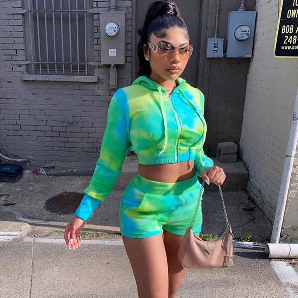 women's tracksuits tie dye two piece sweatsuit for women jogger set zip hoodie and shorts sets womens outfits tracksuit conjunto moleto, Gray
women's tracksuits tie dye two piece sweatsuit for women jogger set zip hoodie and shorts sets womens outfits tracksuit conjunto moleto, Gray