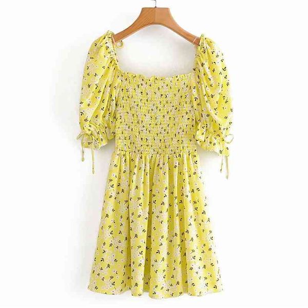 summer 100% polyester square collar puff sleeves yellow printing shirring casual women knee-length dress 210524, Black;gray
summer 100% polyester square collar puff sleeves yellow printing shirring casual women knee-length dress 210524, Black;gray