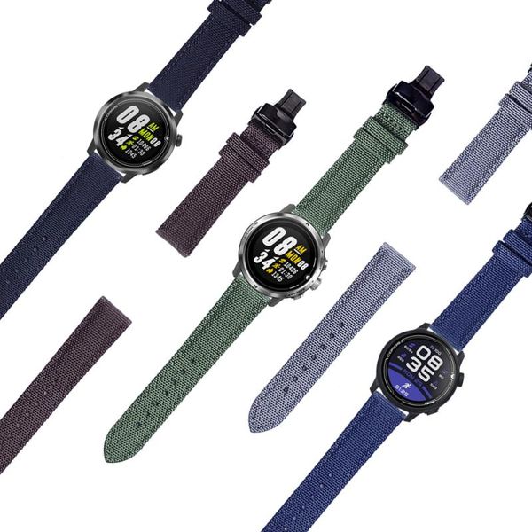 watch bands canvas nylon strap band for coros apex pro / 46mm 42mm pace 2 pace2 replace wristband watchband butterfly buckle bracelet, Black;brown
watch bands canvas nylon strap band for coros apex pro / 46mm 42mm pace 2 pace2 replace wristband watchband butterfly buckle bracelet, Black;brown