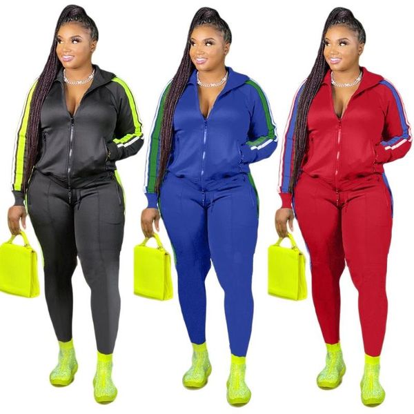 women's two piece pants 2021 plus size s-4xl 2 set women fall clothes sweatsuit joggers outfit zip sweatpants tracksuit wholesale drop, White
women's two piece pants 2021 plus size s-4xl 2 set women fall clothes sweatsuit joggers outfit zip sweatpants tracksuit wholesale drop, White