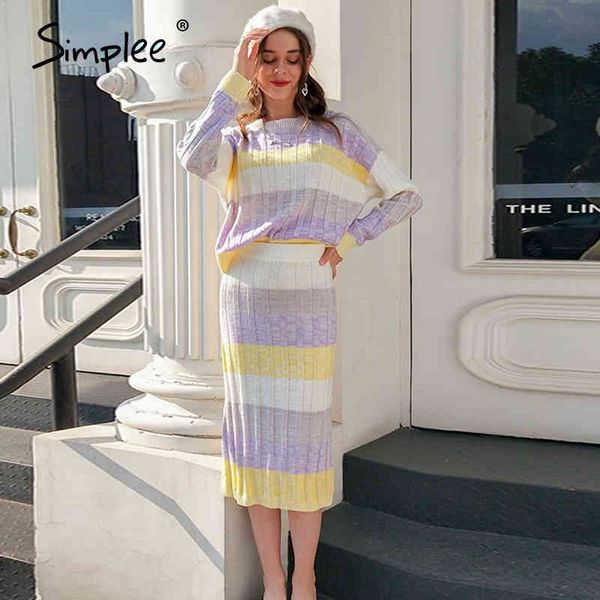 elegant color contrast sweater crew neck long sleeve female striped autumn winter jumper women dress 210414, White
elegant color contrast sweater crew neck long sleeve female striped autumn winter jumper women dress 210414, White