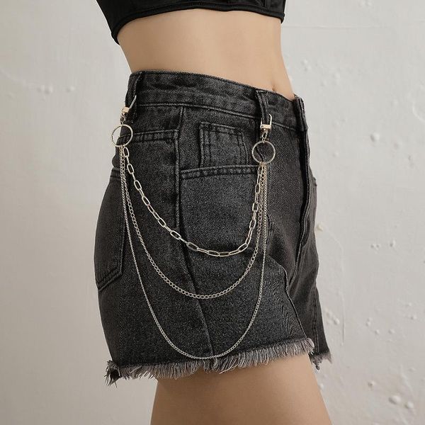 belts punk chains on jeans keychain women pants multi layer belt waist hip hop hook jewelry gifts, Black;brown
belts punk chains on jeans keychain women pants multi layer belt waist hip hop hook jewelry gifts, Black;brown