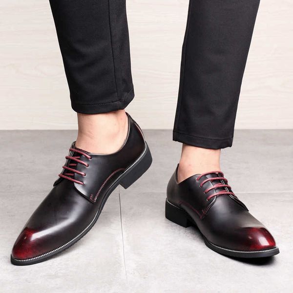 elling classic luxury brand full genuine leather business men dress shoes retro oxford for formal wedding footwear homme office designer qua, Black
elling classic luxury brand full genuine leather business men dress shoes retro oxford for formal wedding footwear homme office designer qua, Black