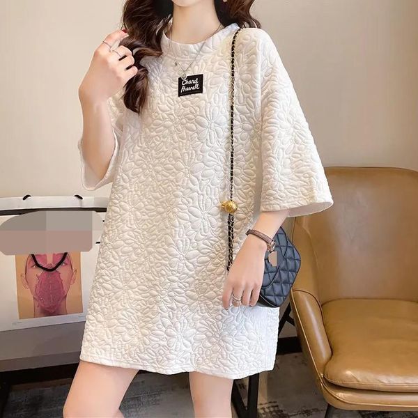 women's t-shirt grey short-sleeved girl 2021 summer loose-fitting half-sleeve net red ins tidal design sense minority, White
women's t-shirt grey short-sleeved girl 2021 summer loose-fitting half-sleeve net red ins tidal design sense minority, White