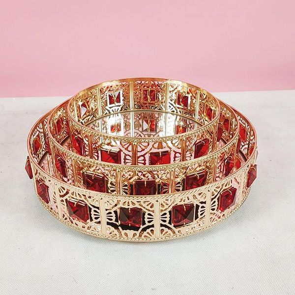 1pcs red crystal cake stand holder gold round, dessert display cupcake stands other bakeware
1pcs red crystal cake stand holder gold round, dessert display cupcake stands other bakeware