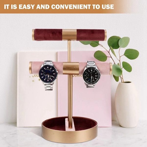 jewelry pouches, bags 2-tiers bracelet watch t-bar rack hard display stand holder organizer, Pink;blue
jewelry pouches, bags 2-tiers bracelet watch t-bar rack hard display stand holder organizer, Pink;blue