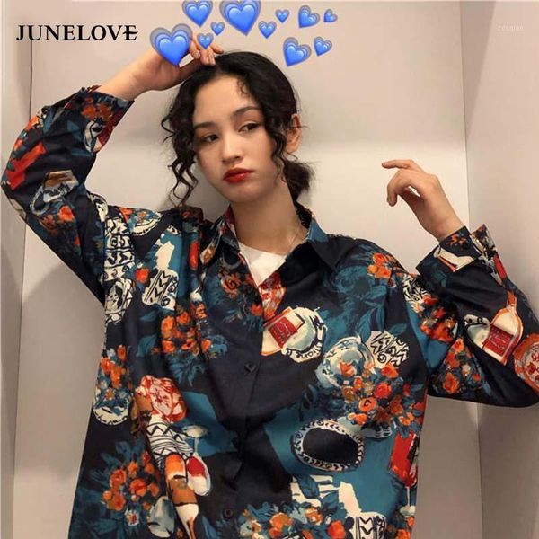 junelove women harajuku cat blouse spring long sleeve turn down collar vintage shirt girls loose blouses print fashion blusas women's &, White
junelove women harajuku cat blouse spring long sleeve turn down collar vintage shirt girls loose blouses print fashion blusas women's &, White