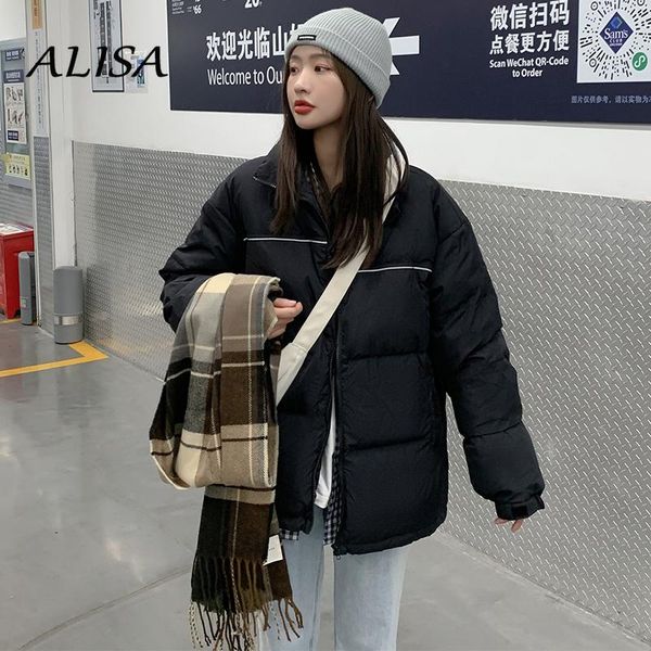 women's down & parkas winter black puffer jacket women warm thicken short bubble coat female stand collar fashion korean oversized outw
women's down & parkas winter black puffer jacket women warm thicken short bubble coat female stand collar fashion korean oversized outw