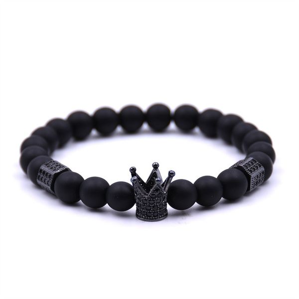 70% off natural volcanic rock handmade beads buddha bracelet with zircon crown fashion bracelet multicolor, Black
70% off natural volcanic rock handmade beads buddha bracelet with zircon crown fashion bracelet multicolor, Black