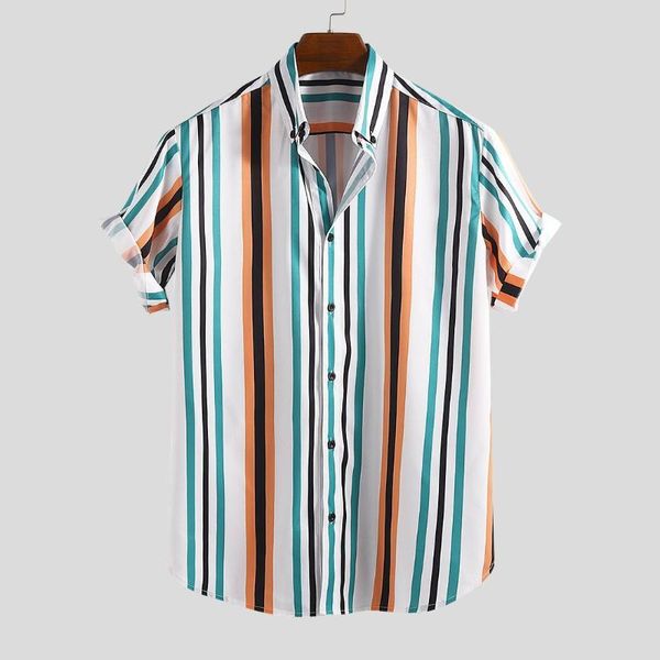 men's casual shirts shirt men streetwear chemise homme summer breathable striped turn down collar short sleeve loose y606 nfky, White;black
men's casual shirts shirt men streetwear chemise homme summer breathable striped turn down collar short sleeve loose y606 nfky, White;black