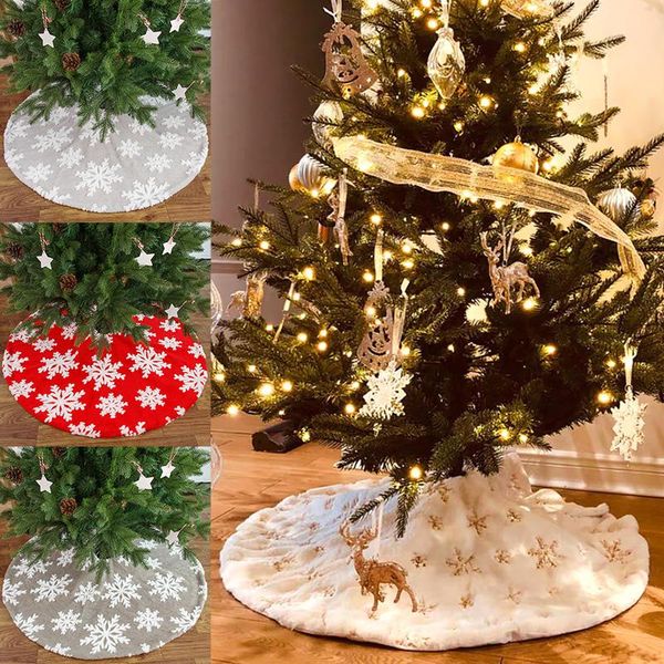 christmas decorations 1pc xmas red white snowflakes pattern tree skirts ornaments for home check skirt carpet
christmas decorations 1pc xmas red white snowflakes pattern tree skirts ornaments for home check skirt carpet