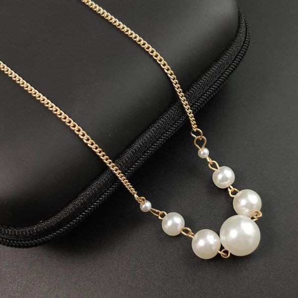 pendant necklaces charming female pearl choker chain necklace elegant women's wedding party jewelry fashion year gift accessories, Silver
pendant necklaces charming female pearl choker chain necklace elegant women's wedding party jewelry fashion year gift accessories, Silver