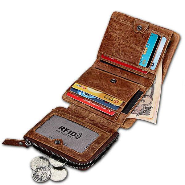 wallets vintage genuine leather wallet men purse vertical short money bag male holder, Red;black
wallets vintage genuine leather wallet men purse vertical short money bag male holder, Red;black