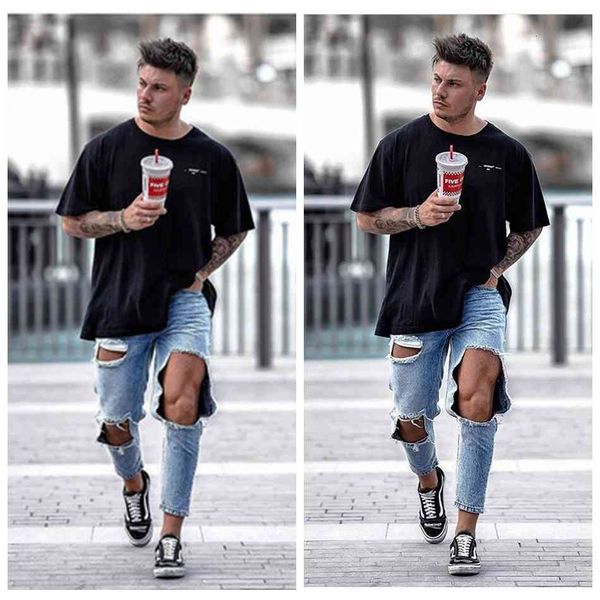 men's jeans fashion- male distressed denim skinny washed big hole ripped zipper pants ooa7008 qvyt, Blue
men's jeans fashion- male distressed denim skinny washed big hole ripped zipper pants ooa7008 qvyt, Blue