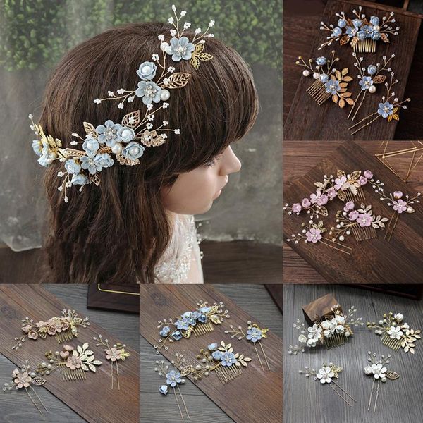 hair clips & barrettes korean bridal headdress sweet little fresh blue comb wedding dress dish accessories, Golden;silver
hair clips & barrettes korean bridal headdress sweet little fresh blue comb wedding dress dish accessories, Golden;silver