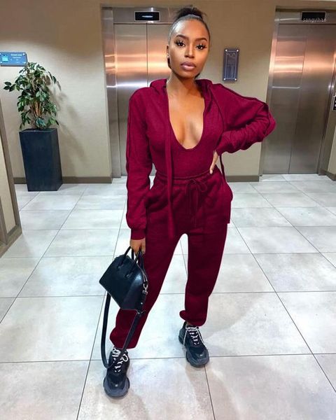 womens 2 piece outfits deep neck long sleeve hoodie + elastic waist jogger pants set tracksuit women's tracksuits, Gray
womens 2 piece outfits deep neck long sleeve hoodie + elastic waist jogger pants set tracksuit women's tracksuits, Gray