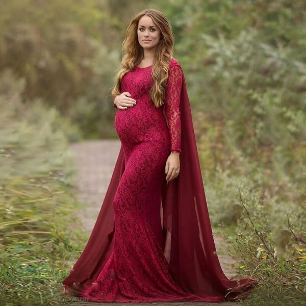 maternity dresses shawl lace dress pregnant women clothes pography pregnancy long sleeve gown maxi rompers po shoot clothing, White
maternity dresses shawl lace dress pregnant women clothes pography pregnancy long sleeve gown maxi rompers po shoot clothing, White