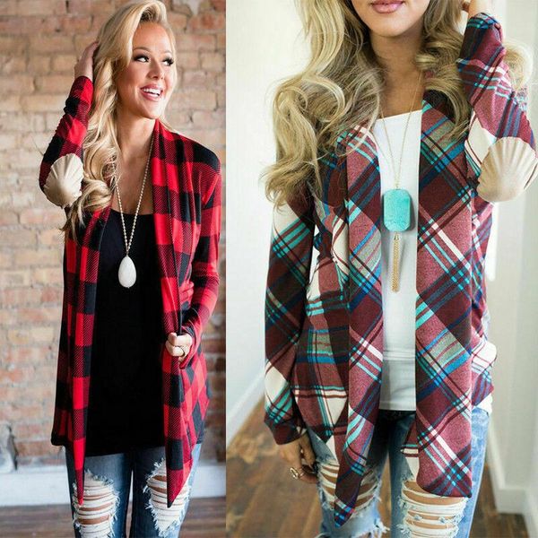 spring womens plaid long sleeve shirts casual loose cardigan flannel fashion women's blouses &, White
spring womens plaid long sleeve shirts casual loose cardigan flannel fashion women's blouses &, White