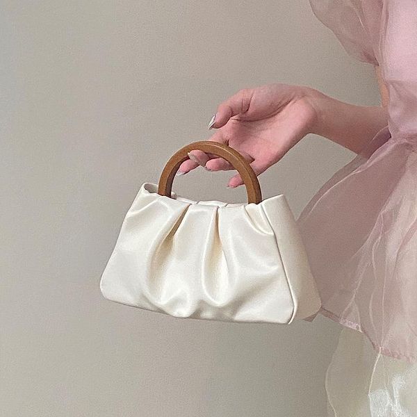 evening bags wooden handle wrinkles cloud small handheld women's bag 2021 korean one-shoulder crossbody mini
evening bags wooden handle wrinkles cloud small handheld women's bag 2021 korean one-shoulder crossbody mini