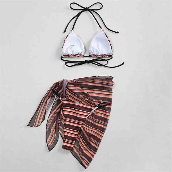 new halter striped bikini women swimsuit female micro thong swimwear 3-pieces bikini set with short skirt bathing suit swimin
new halter striped bikini women swimsuit female micro thong swimwear 3-pieces bikini set with short skirt bathing suit swimin